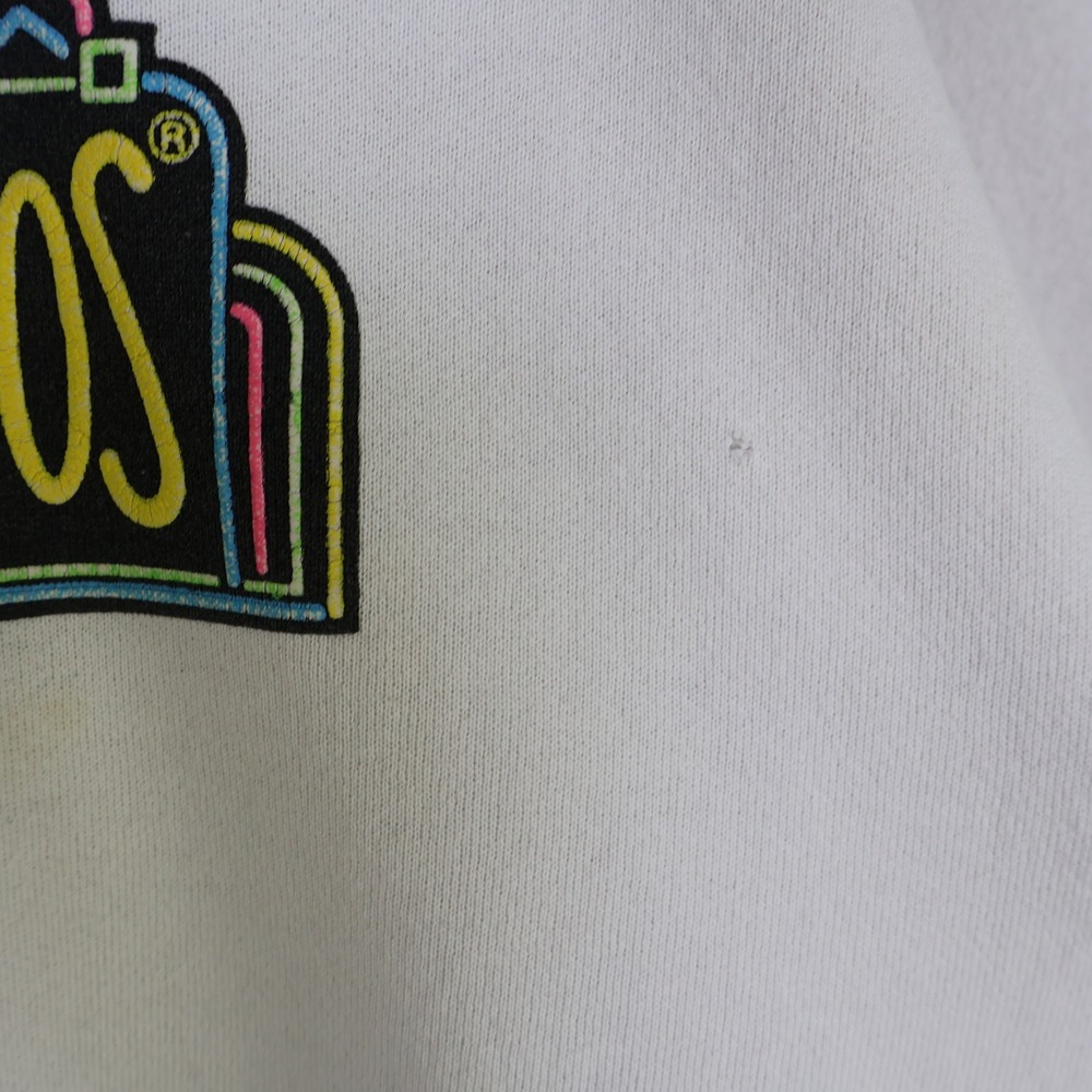Vintage Universal Studios Florida Tultex Sweatshirt White Neon Graphic Large - Picture 5 of 15